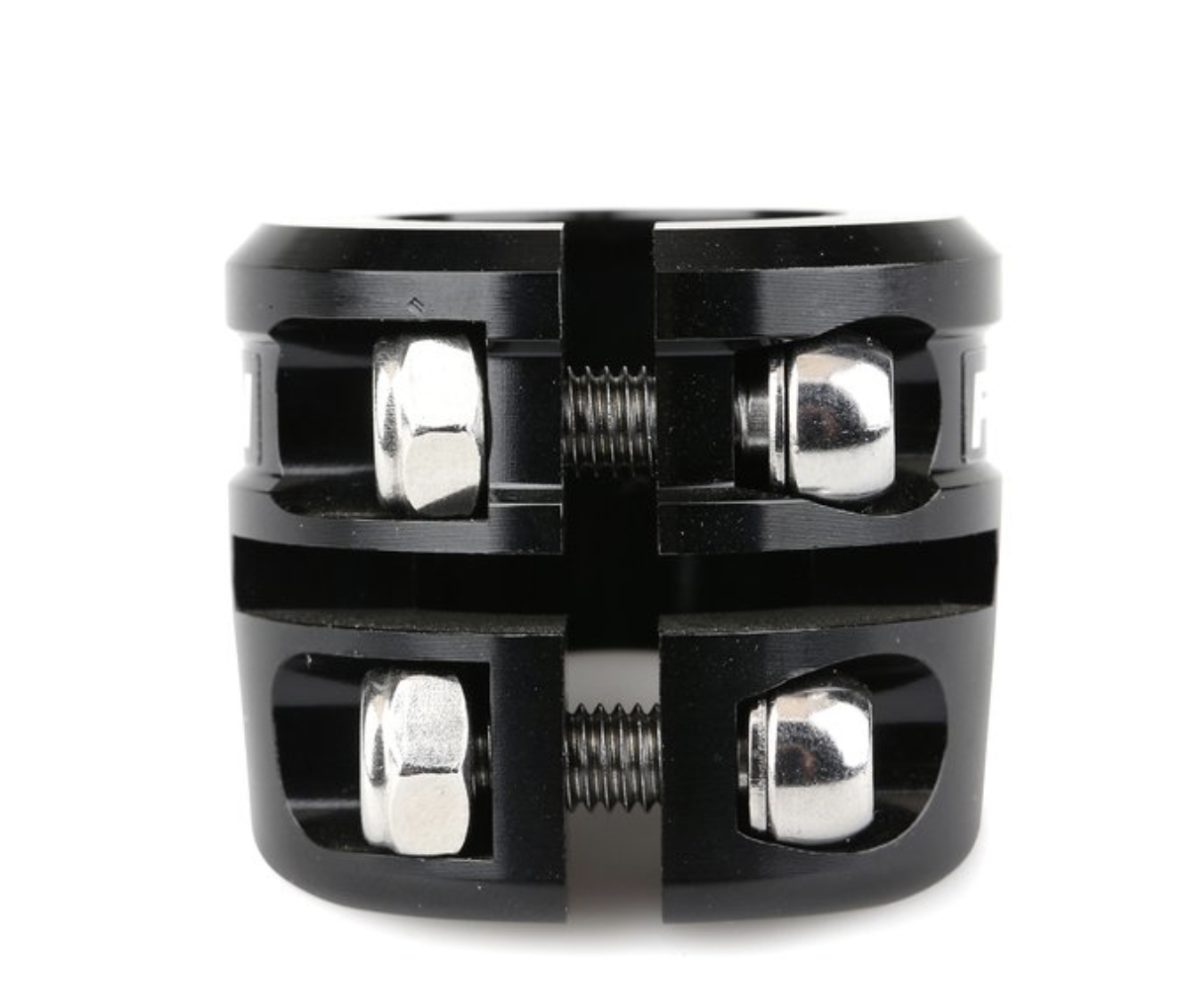 HARO BMX FUSION LINEAGE DOUBLE TWIN TORQUE BLACK SEAT POST CLAMP 25.4