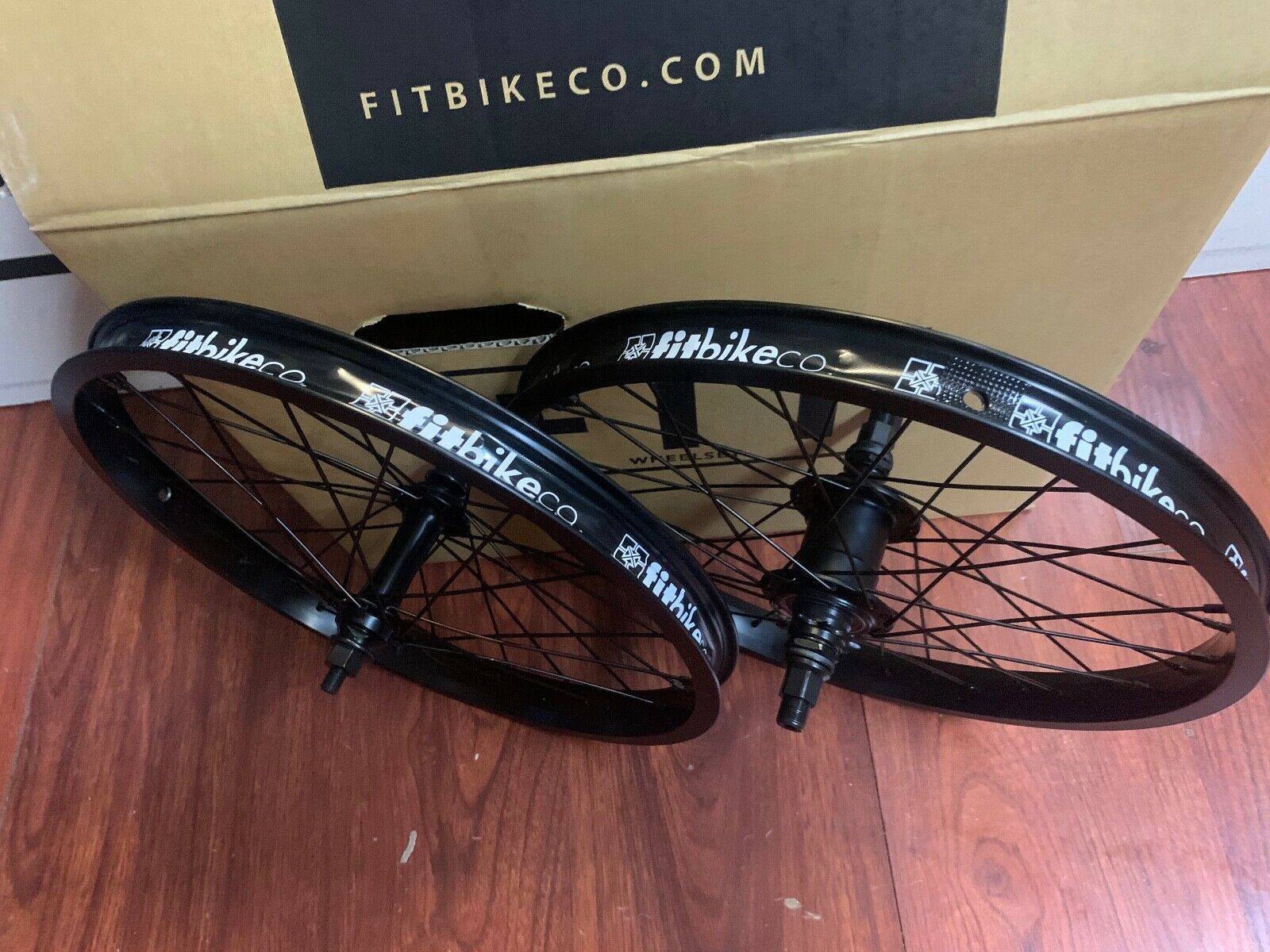 FIT 18 INCH FREECOASTER BLACK WHEEL SET WHEELS