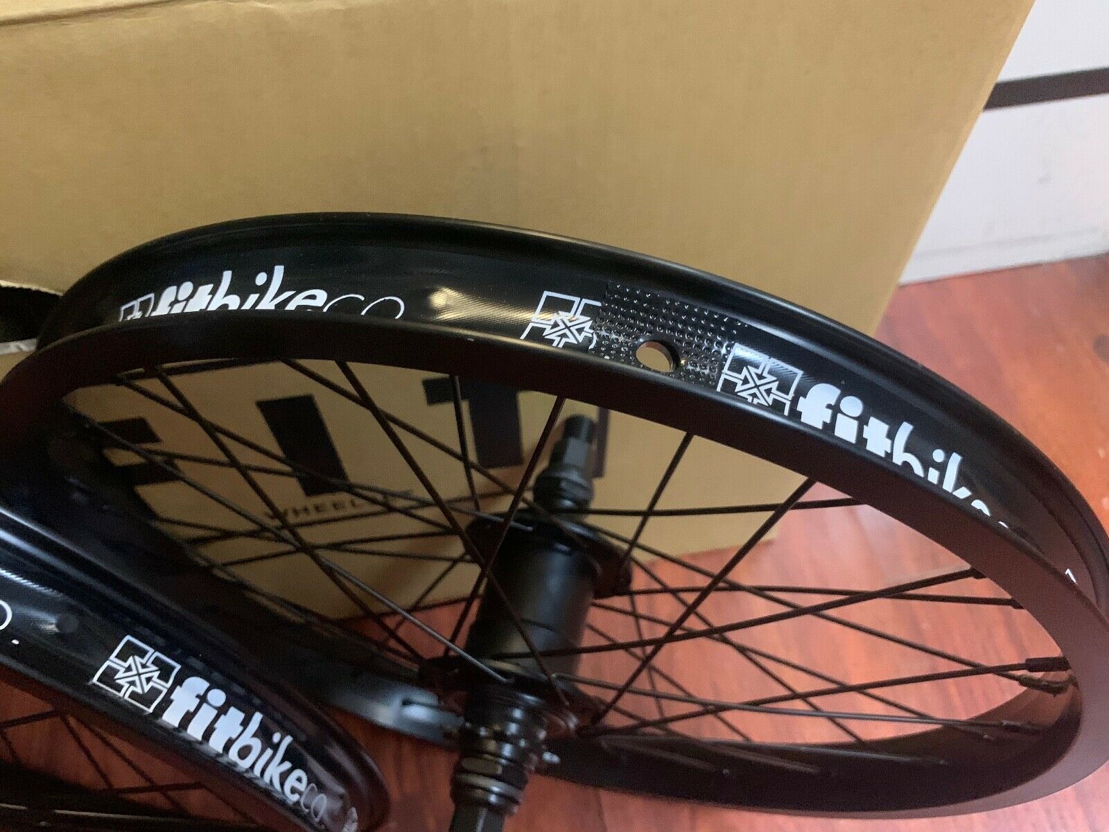 FIT 18 INCH FREECOASTER BLACK WHEEL SET WHEELS