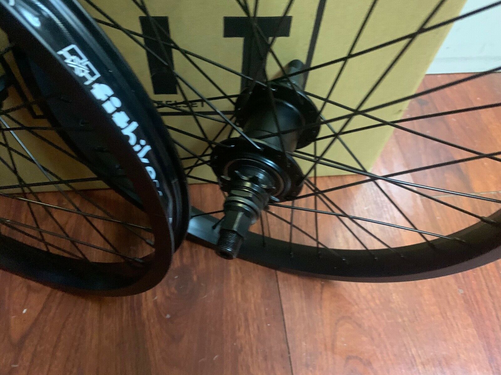 FIT 18 INCH FREECOASTER BLACK WHEEL SET WHEELS