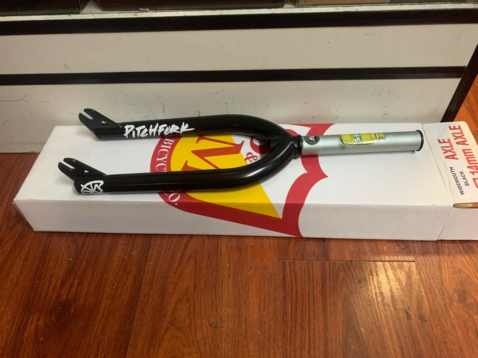 S&M V2 WIDEMOUTH 33 MM FORKS BLACK 20 INCH 33 MM BMX BIKE BIKES 20" WIDE MOUTH