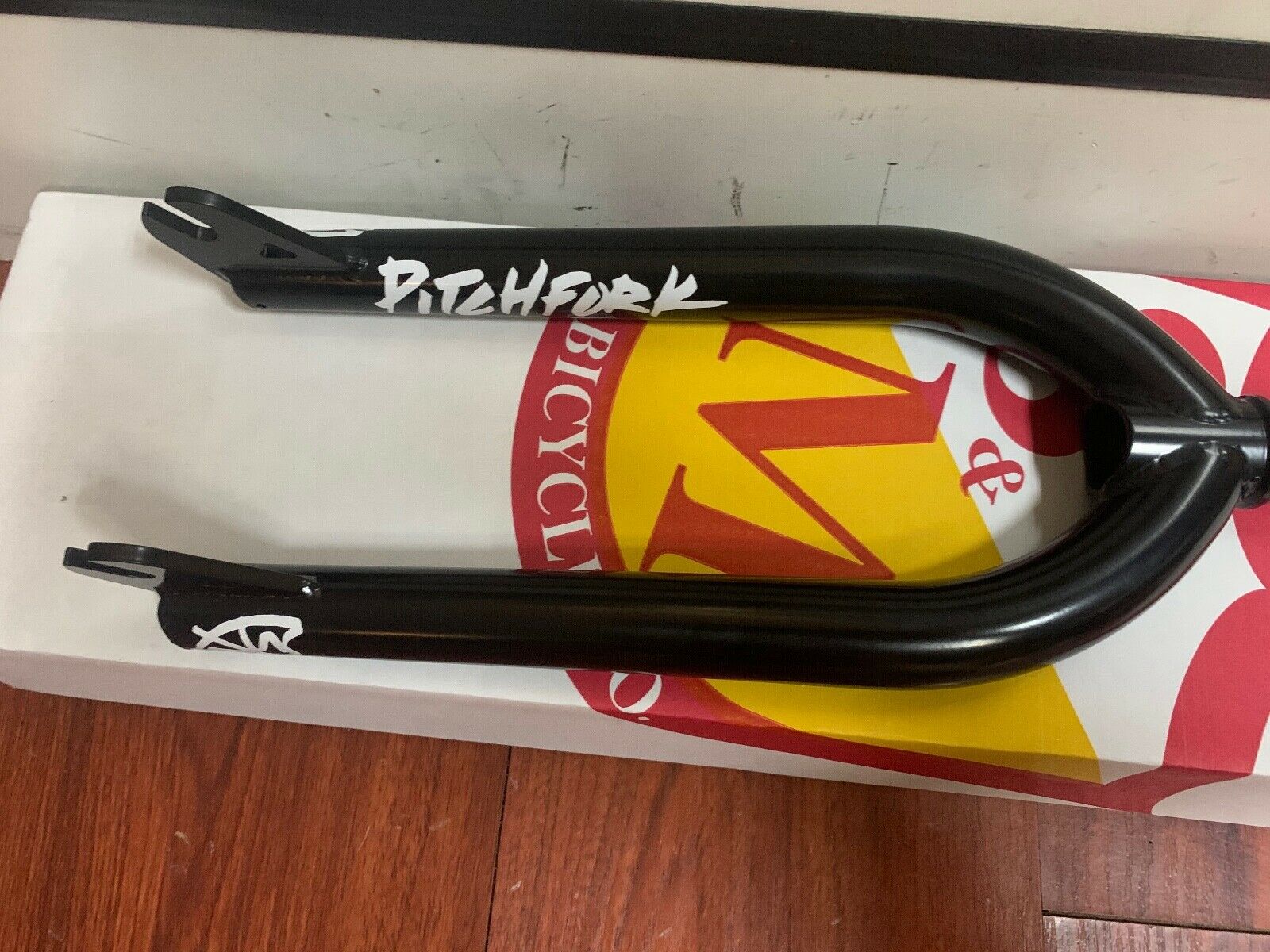 S&M V2 WIDEMOUTH 33 MM FORKS BLACK 20 INCH 33 MM BMX BIKE BIKES 20" WIDE MOUTH