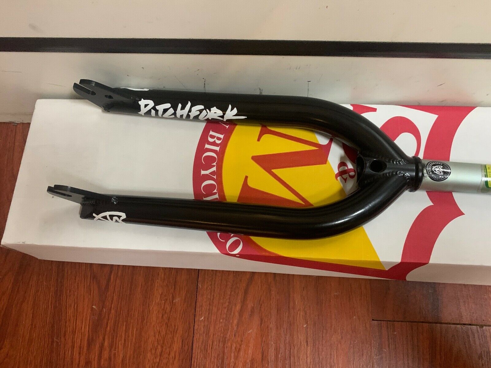 S&M V2 WIDEMOUTH FORKS 26 MM BLACK 20 INCH 33 MM BMX BIKE BIKES 20" WIDE MOUTH