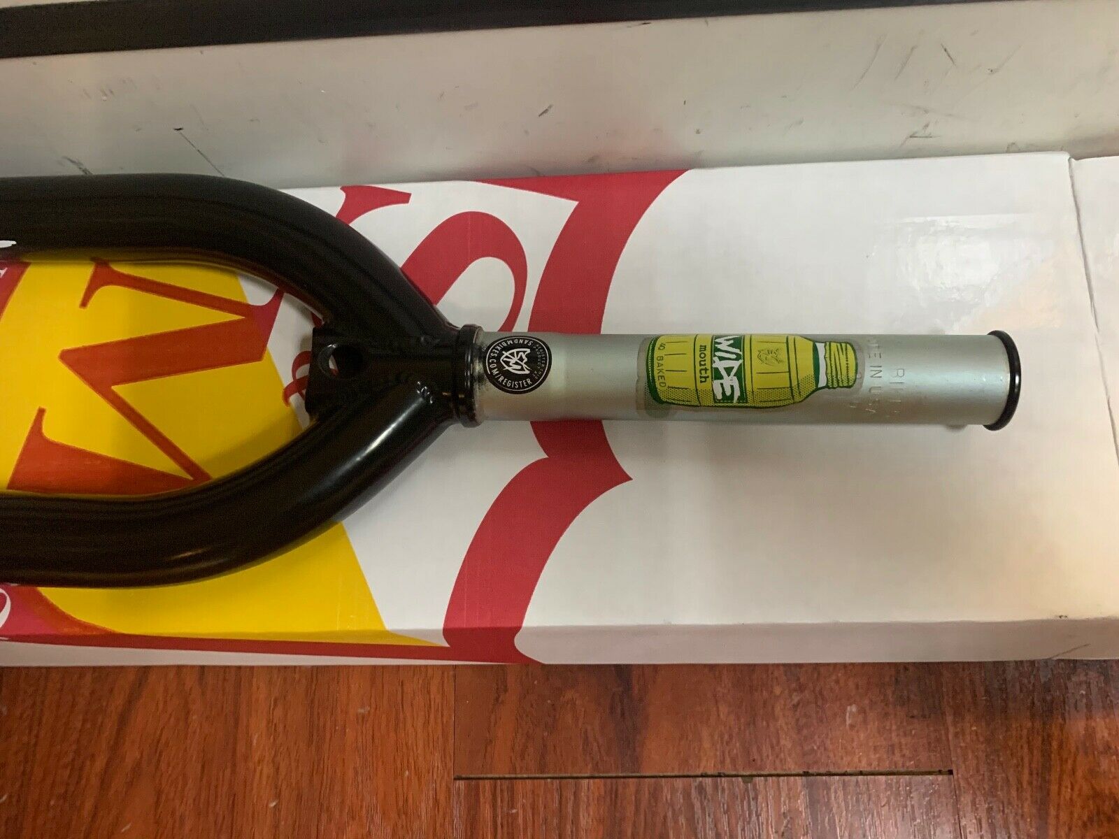 S&M V2 WIDEMOUTH FORKS 26 MM BLACK 20 INCH 33 MM BMX BIKE BIKES 20" WIDE MOUTH