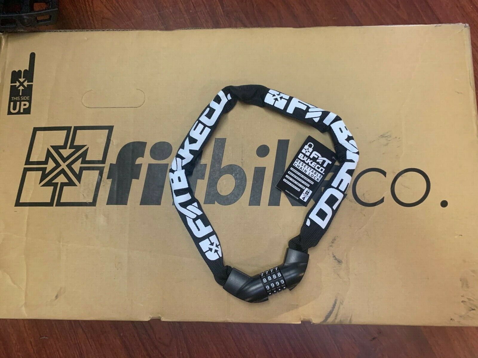 FIT BMX BIKE CHAIN LOCK COMBO COMBINATION BIKES  RESETTABLE SHADOW 