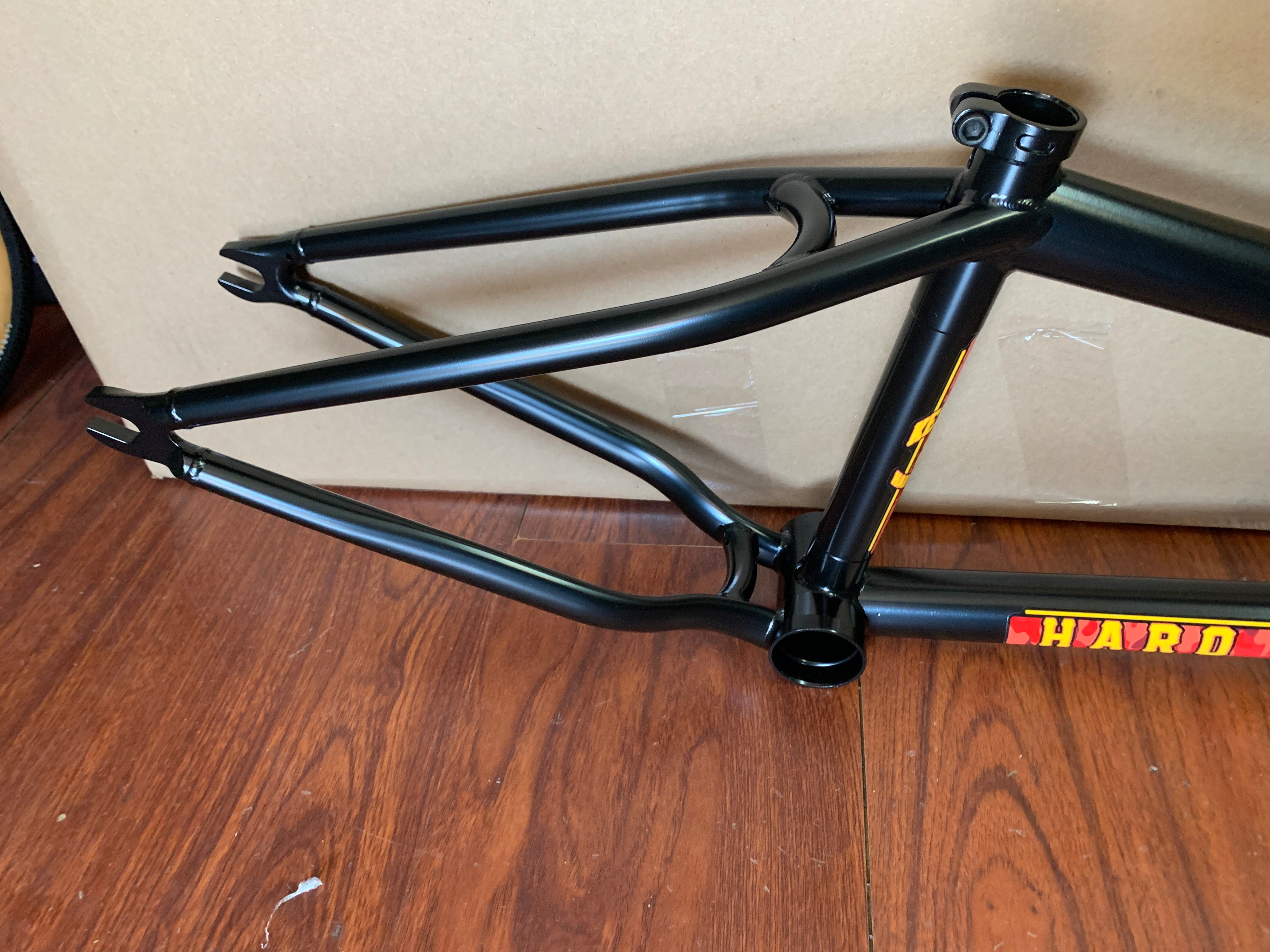 HARO BMX CK CHAD KERLEY BLACK SIGNATURE FRAME SALE 21 20.75