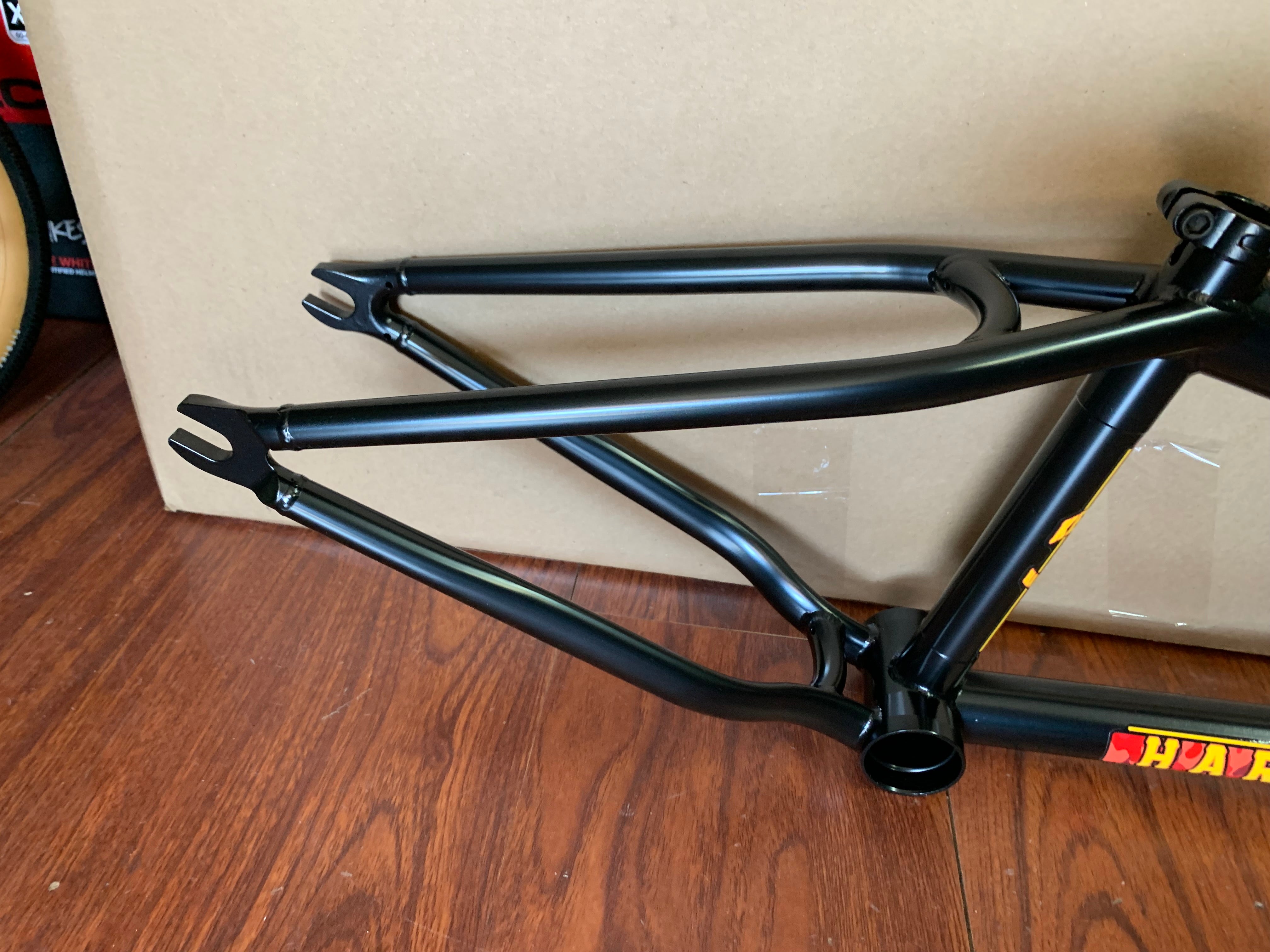 HARO BMX CK CHAD KERLEY BLACK SIGNATURE FRAME SALE 21 20.75
