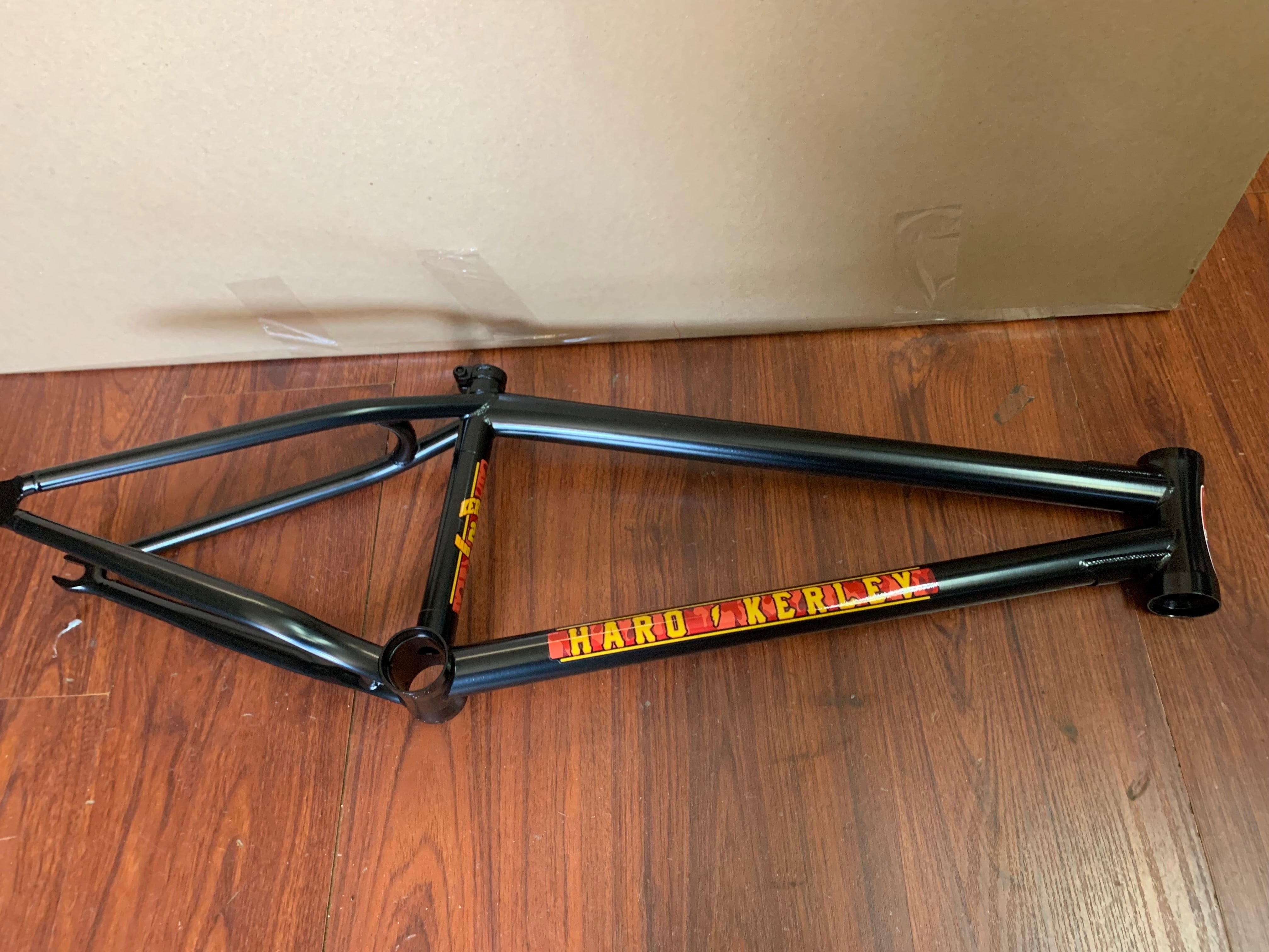 HARO BMX CK CHAD KERLEY BLACK SIGNATURE FRAME SALE 21 20.75
