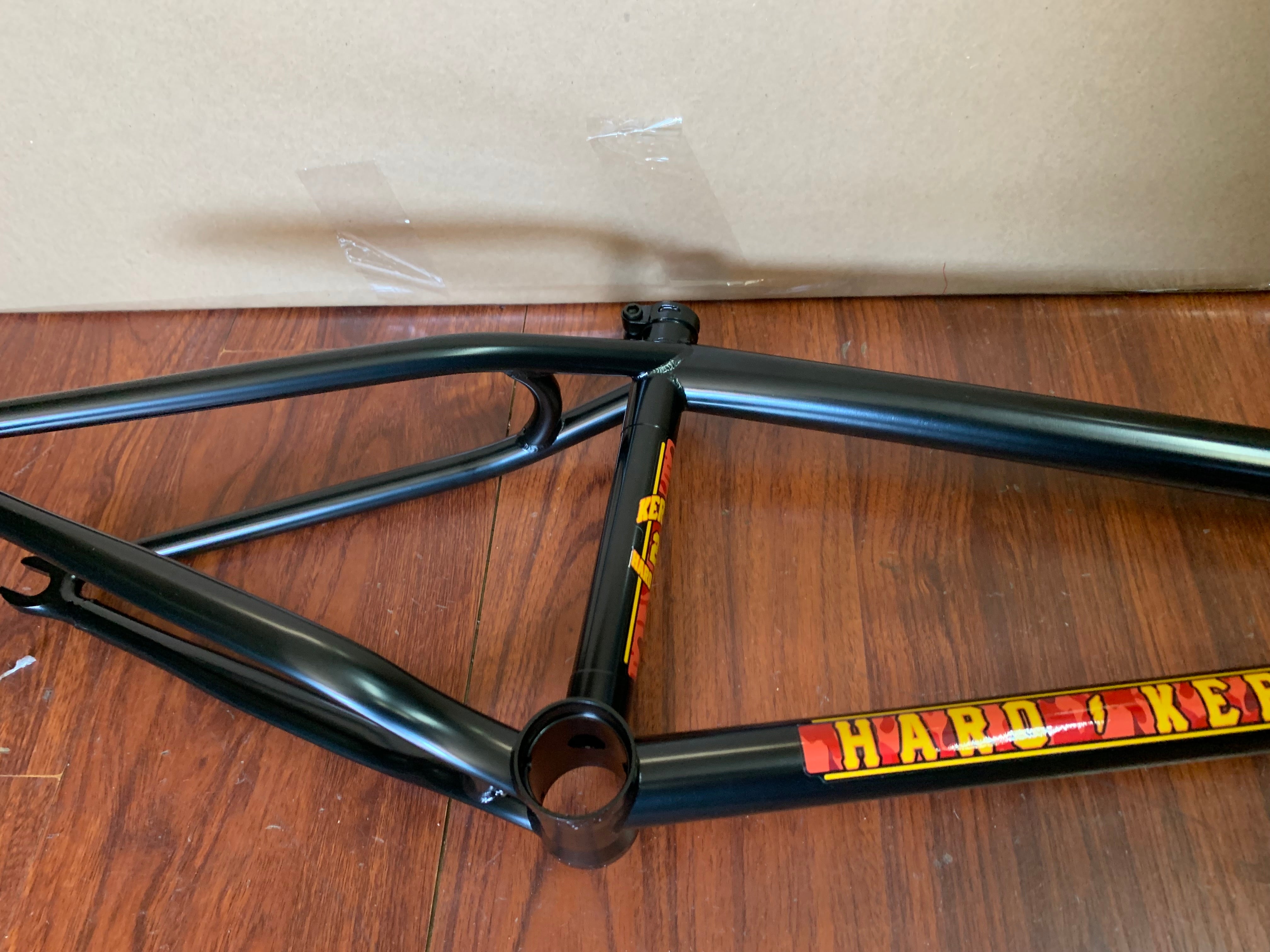 HARO BMX CK CHAD KERLEY BLACK SIGNATURE FRAME SALE 21 20.75